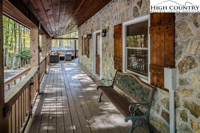Enjoy the ease of single-level living in this beautifully on Beech Mountain Club in North Carolina - for sale on GolfHomes.com, golf home, golf lot