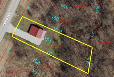 Cozy Cabin Nestled Among Wooded Setting on Oak Run Golf Course in Illinois - for sale on GolfHomes.com, golf home, golf lot