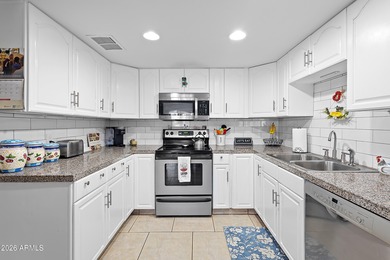 This light, bright, and thoughtfully updated condo offers on Scottsdale Shadows in Arizona - for sale on GolfHomes.com, golf home, golf lot