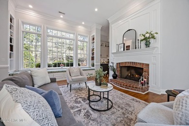 This gorgeous golf front home sits on two lots in a peaceful on Pinewild Country Club of Pinehurst in North Carolina - for sale on GolfHomes.com, golf home, golf lot