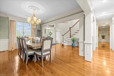Stunning 5,243 sq ft estate on the golf course in sought-after on Cypress Creek Golfers Club in Virginia - for sale on GolfHomes.com, golf home, golf lot