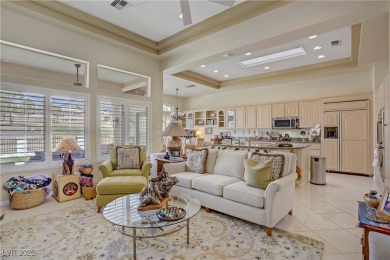 Stunning Sun City Summerlin home on a premium golf course lot on Highland Falls Golf Club in Nevada - for sale on GolfHomes.com, golf home, golf lot