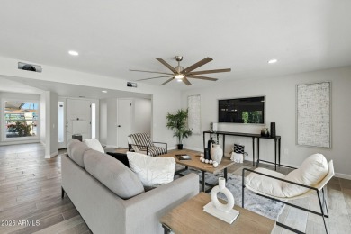 LOCATION, LOCATION, LOCATION. STUNNING REMODEL ON AND EVEN MORE on Union Hills Country Club in Arizona - for sale on GolfHomes.com, golf home, golf lot