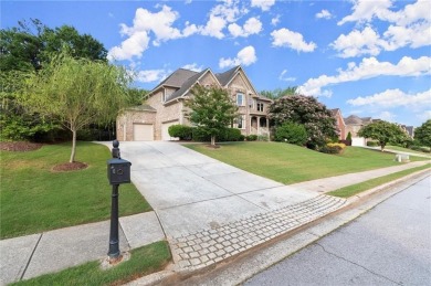 Exquisite Executive Brick Home with Backyard Oasis in Apalachee on Trophy Club of Apalachee in Georgia - for sale on GolfHomes.com, golf home, golf lot
