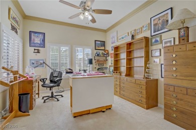 Stunning Sun City Summerlin home on a premium golf course lot on Highland Falls Golf Club in Nevada - for sale on GolfHomes.com, golf home, golf lot