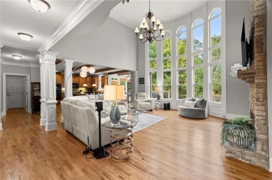 Exquisite Executive Brick Home with Backyard Oasis in Apalachee on Trophy Club of Apalachee in Georgia - for sale on GolfHomes.com, golf home, golf lot