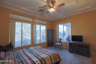 Popular Portland model home on the Fourth Hole of the Highlands on Heritage Highlands At Dove Mountain in Arizona - for sale on GolfHomes.com, golf home, golf lot