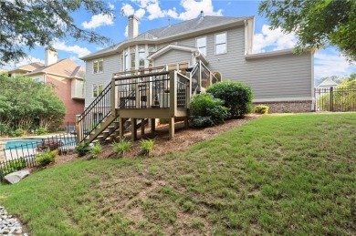 Exquisite Executive Brick Home with Backyard Oasis in Apalachee on Trophy Club of Apalachee in Georgia - for sale on GolfHomes.com, golf home, golf lot