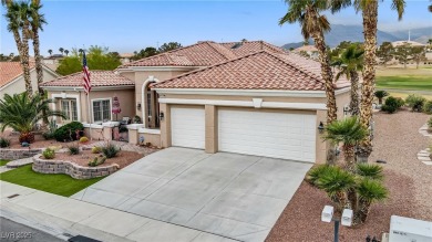 Stunning Sun City Summerlin home on a premium golf course lot on Highland Falls Golf Club in Nevada - for sale on GolfHomes.com, golf home, golf lot