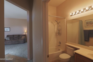 Popular Portland model home on the Fourth Hole of the Highlands on Heritage Highlands At Dove Mountain in Arizona - for sale on GolfHomes.com, golf home, golf lot