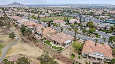 Stunning Sun City Summerlin home on a premium golf course lot on Highland Falls Golf Club in Nevada - for sale on GolfHomes.com, golf home, golf lot