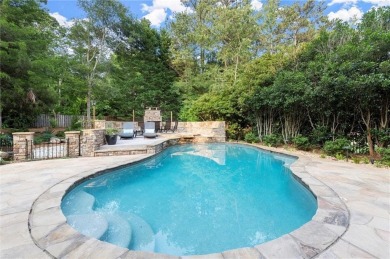 Exquisite Executive Brick Home with Backyard Oasis in Apalachee on Trophy Club of Apalachee in Georgia - for sale on GolfHomes.com, golf home, golf lot