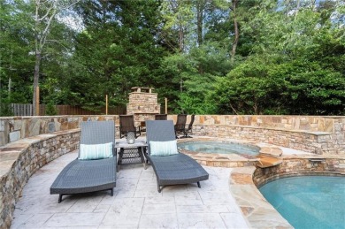Exquisite Executive Brick Home with Backyard Oasis in Apalachee on Trophy Club of Apalachee in Georgia - for sale on GolfHomes.com, golf home, golf lot