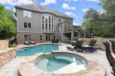 Exquisite Executive Brick Home with Backyard Oasis in Apalachee on Trophy Club of Apalachee in Georgia - for sale on GolfHomes.com, golf home, golf lot