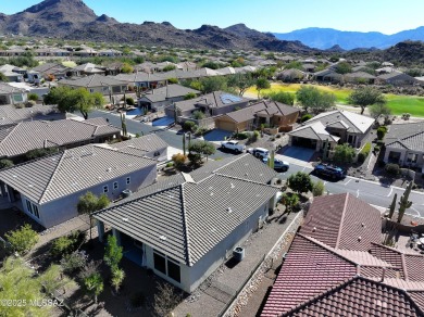 Popular Portland model home on the Fourth Hole of the Highlands on Heritage Highlands At Dove Mountain in Arizona - for sale on GolfHomes.com, golf home, golf lot