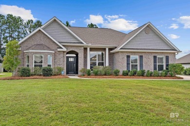 Stunning ranch style home in Craft Farms North offers coastal on Craft Farms - Cypress Bend in Alabama - for sale on GolfHomes.com, golf home, golf lot