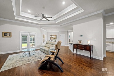 Stunning ranch style home in Craft Farms North offers coastal on Craft Farms - Cypress Bend in Alabama - for sale on GolfHomes.com, golf home, golf lot