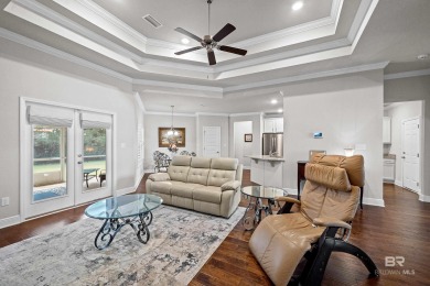 Stunning ranch style home in Craft Farms North offers coastal on Craft Farms - Cypress Bend in Alabama - for sale on GolfHomes.com, golf home, golf lot