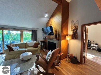 This exceptional three-bedroom, three-and-a-half bathroom condo on Shanty Creek Golf Course in Michigan - for sale on GolfHomes.com, golf home, golf lot