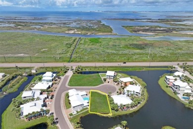 Rarely available cul-de-sac lot directly on the pond in upscale on Palmilla Beach Golf Club in Texas - for sale on GolfHomes.com, golf home, golf lot