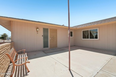 Welcome to this beautifully maintained Highland model home in on Sun City Lakes West and East in Arizona - for sale on GolfHomes.com, golf home, golf lot
