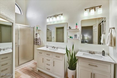 Live the vibrant active-adult lifestyle in highly sought-after on Westbrook Village Golf Club in Arizona - for sale on GolfHomes.com, golf home, golf lot