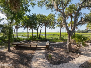 Don't miss this stunning custom-built waterfront home on Cedar on Moss Creek Golf Club in South Carolina - for sale on GolfHomes.com, golf home, golf lot