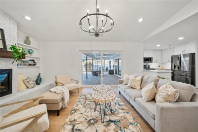 Experience waterfront luxury living in this fully renovated on Bloomingdale Golfers Club in Florida - for sale on GolfHomes.com, golf home, golf lot