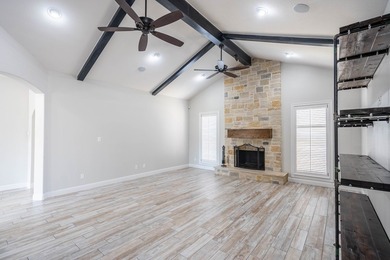Stunning 4 bed, 3 bath home on the golf course with sweeping on Green Tree Country Club in Texas - for sale on GolfHomes.com, golf home, golf lot