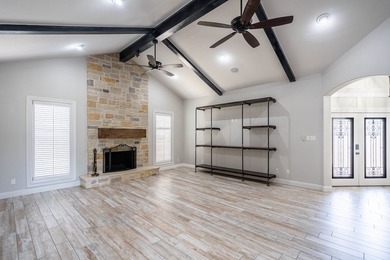 Stunning 4 bed, 3 bath home on the golf course with sweeping on Green Tree Country Club in Texas - for sale on GolfHomes.com, golf home, golf lot