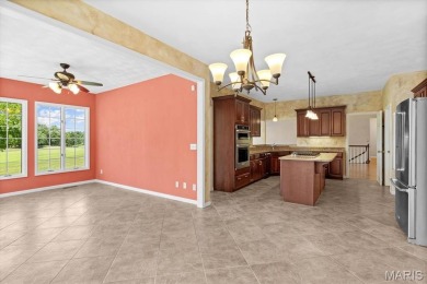 Luxury Golf Course Living Awaits! Sprawling ranch home sits near on The Orchards Golf Club in Illinois - for sale on GolfHomes.com, golf home, golf lot