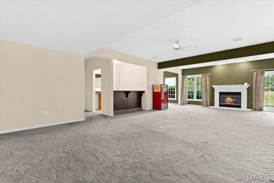 Luxury Golf Course Living Awaits! Sprawling ranch home sits near on The Orchards Golf Club in Illinois - for sale on GolfHomes.com, golf home, golf lot