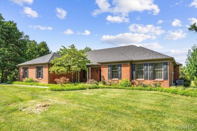 Luxury Golf Course Living Awaits! Sprawling ranch home sits near on The Orchards Golf Club in Illinois - for sale on GolfHomes.com, golf home, golf lot