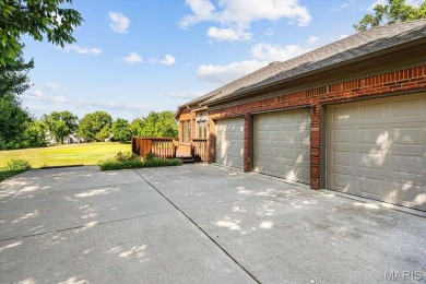 Luxury Golf Course Living Awaits! Sprawling ranch home sits near on The Orchards Golf Club in Illinois - for sale on GolfHomes.com, golf home, golf lot
