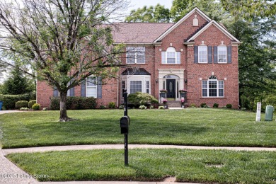 This elegant brick home in Glen Oaks delivers timeless charm on GlenOaks Country Club in Kentucky - for sale on GolfHomes.com, golf home, golf lot
