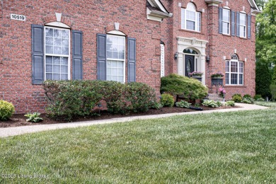 This elegant brick home in Glen Oaks delivers timeless charm on GlenOaks Country Club in Kentucky - for sale on GolfHomes.com, golf home, golf lot