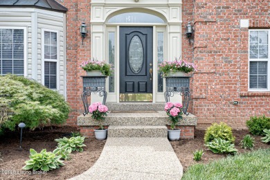 This elegant brick home in Glen Oaks delivers timeless charm on GlenOaks Country Club in Kentucky - for sale on GolfHomes.com, golf home, golf lot