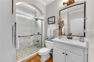 Welcome to this stunning 6BR/5BA, 3-sides brick home in the on Windermere Golf Club in Georgia - for sale on GolfHomes.com, golf home, golf lot