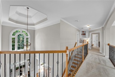 Welcome to this stunning 6BR/5BA, 3-sides brick home in the on Windermere Golf Club in Georgia - for sale on GolfHomes.com, golf home, golf lot