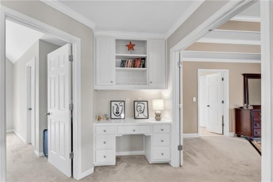 Welcome to this stunning 6BR/5BA, 3-sides brick home in the on Windermere Golf Club in Georgia - for sale on GolfHomes.com, golf home, golf lot