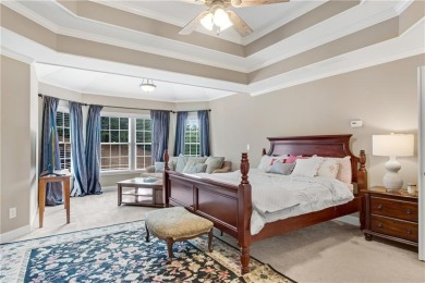 Welcome to this stunning 6BR/5BA, 3-sides brick home in the on Windermere Golf Club in Georgia - for sale on GolfHomes.com, golf home, golf lot