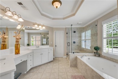 Welcome to this stunning 6BR/5BA, 3-sides brick home in the on Windermere Golf Club in Georgia - for sale on GolfHomes.com, golf home, golf lot