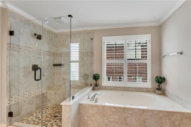 Welcome to this stunning 6BR/5BA, 3-sides brick home in the on Windermere Golf Club in Georgia - for sale on GolfHomes.com, golf home, golf lot