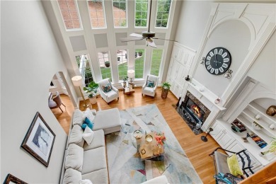 Welcome to this stunning 6BR/5BA, 3-sides brick home in the on Windermere Golf Club in Georgia - for sale on GolfHomes.com, golf home, golf lot