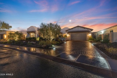 Situated within the guard-gated Blackstone Country Club, one of on Blackstone Country Club in Arizona - for sale on GolfHomes.com, golf home, golf lot