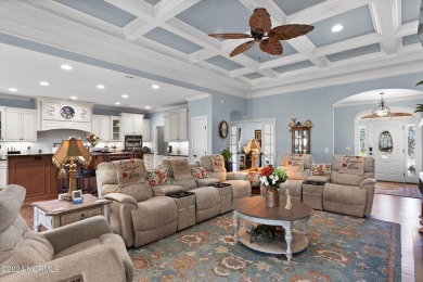 Enjoy luxury coastal living in this meticulously crafted home in on Compass Pointe Golf Course in North Carolina - for sale on GolfHomes.com, golf home, golf lot