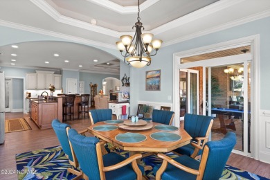 Enjoy luxury coastal living in this meticulously crafted home in on Compass Pointe Golf Course in North Carolina - for sale on GolfHomes.com, golf home, golf lot