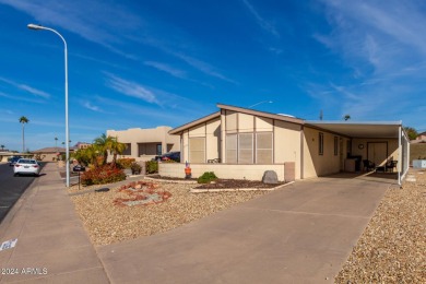 Own a manufactured home in Apache Wells! This charming property on Apache Wells Country Club in Arizona - for sale on GolfHomes.com, golf home, golf lot