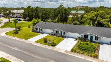 Spacious 2BR + Den + Office in 55+ Triplex - Middle Unit with on Sandpiper Golf Club in Florida - for sale on GolfHomes.com, golf home, golf lot