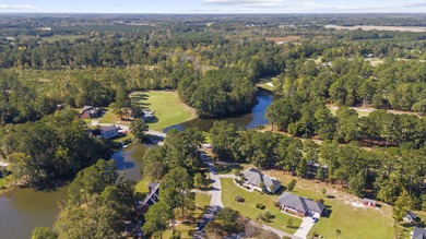 Beautiful Custom Home on Nearly Half an Acre - Golf Course on Santee National Golf Course in South Carolina - for sale on GolfHomes.com, golf home, golf lot